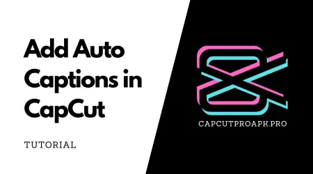 how to add auto captions in capcut
